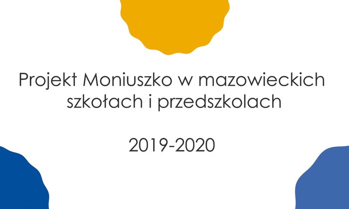 Moniuszko w mazowieckich szkołach i przedszkolach