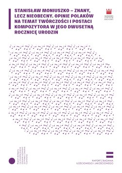 Stanisław Moniuszko – znany, lecz nieobecny. Raport Narodowego Centrum Kultury